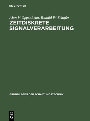cover image of Zeitdiskrete Signalverarbeitung